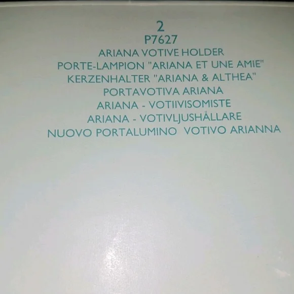 BNIB PartyLite ARIANA Votive Candle Holder - Picture 3 of 4